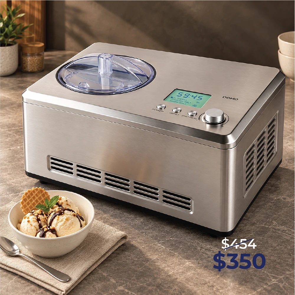 30229OMO0002_0 Ice Cream Maker Domo DO9201I - Image 1