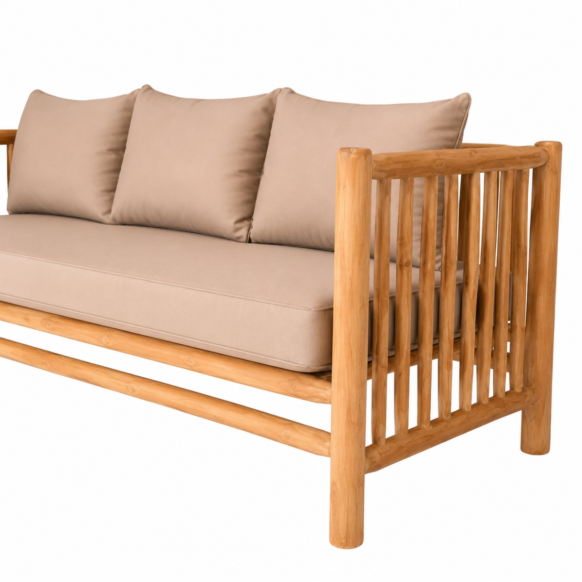 Sofa 3 Seater DI DF23-61A Straight Lines With Arms - Image 2