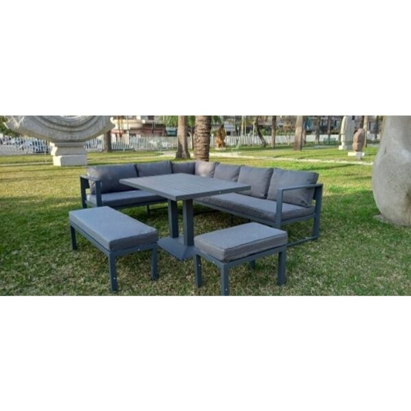 Outdoor Sofa Set Furniture NM11 Corner Grey