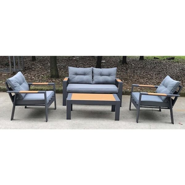 outdoor sofa set Furniture 190813-4H GREY +GREY