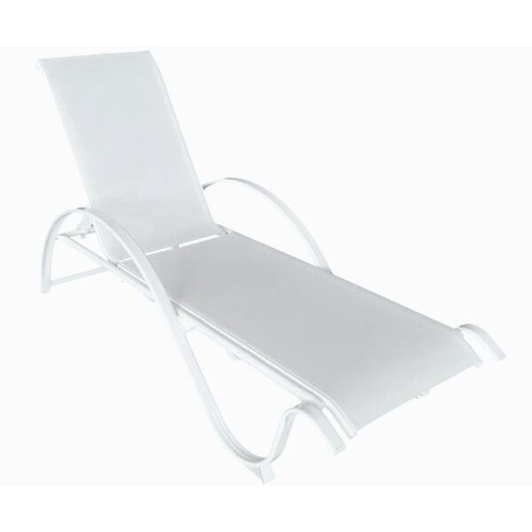 Sunlounger Furniture 13SL White