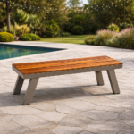 Bench BT Diagonal Legs Cappuccino