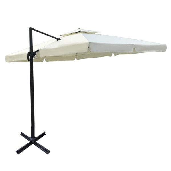 Umbrella Furniture RXA005 3*3 Grey Frame + Beige