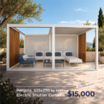 Pergola Mowee Brez Double White