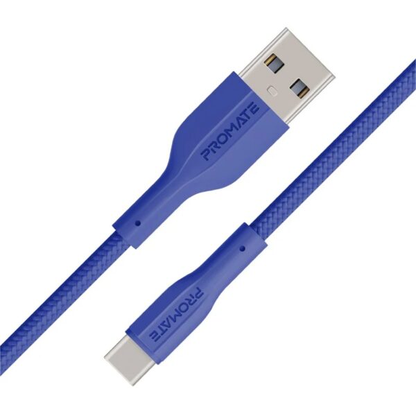 Cable Promate Xcord-AC Navy