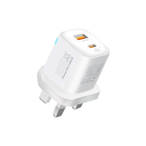 Charger Promate Powerport-25AC.EU White