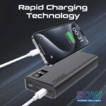 Powerbank Promate Bolt-20PD Black - Image 4