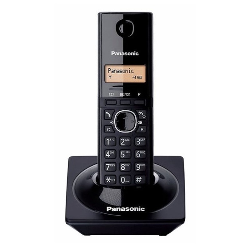10902PAN0079_0 Cordless Handy Phone Panasonic KX-TG1711TUB Black - Image 1