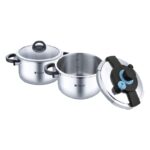Pressure Cooker Dorsch Set of 2 DH-06434