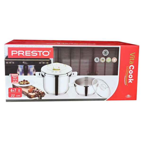 Pressure Cooker Presto ASP-V-W WHITE