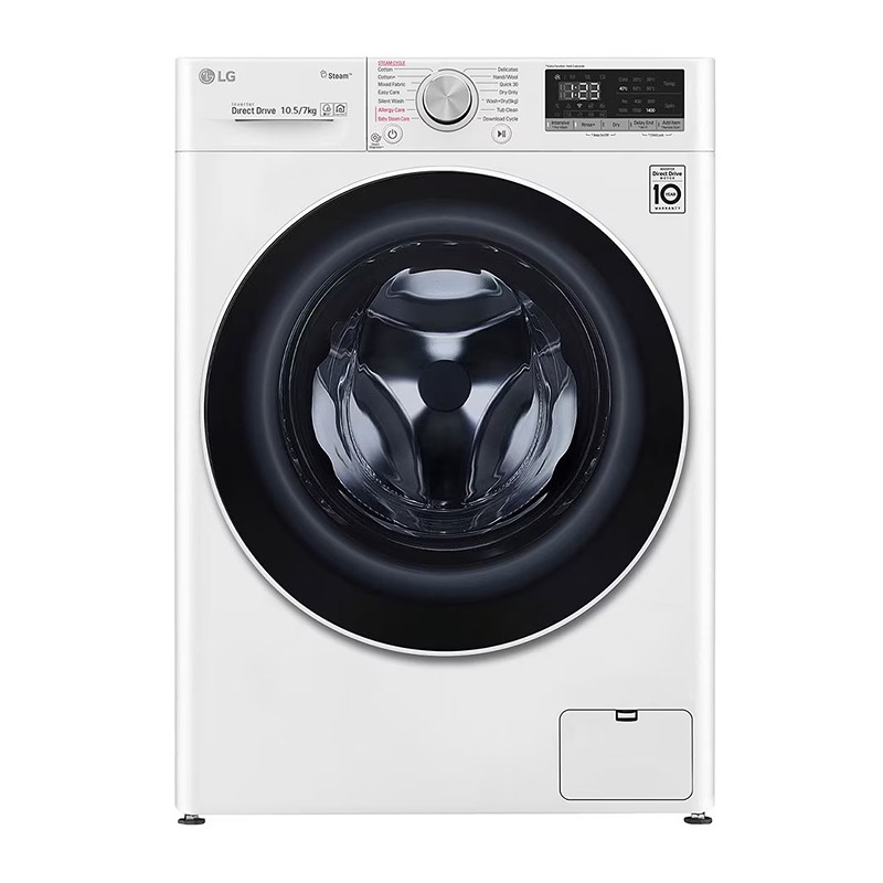 40303LG00018_0 Washer-Dryer LG F4V5RGPOW White - Image 1