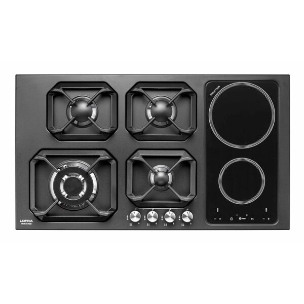 Hob Lofra Nettuno 90 HLNM9G2I Black Steel
