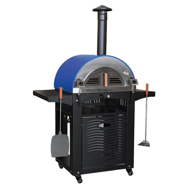 Pizza Oven Merhi 70 402 Brick Blue