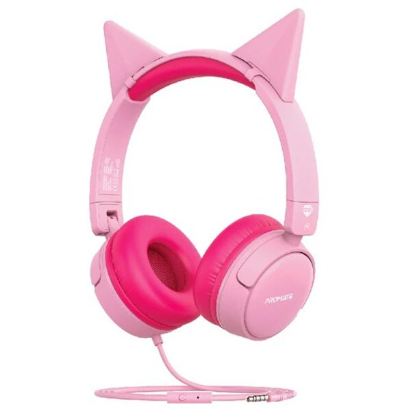Headphones Promate Jewel Bubble Gum
