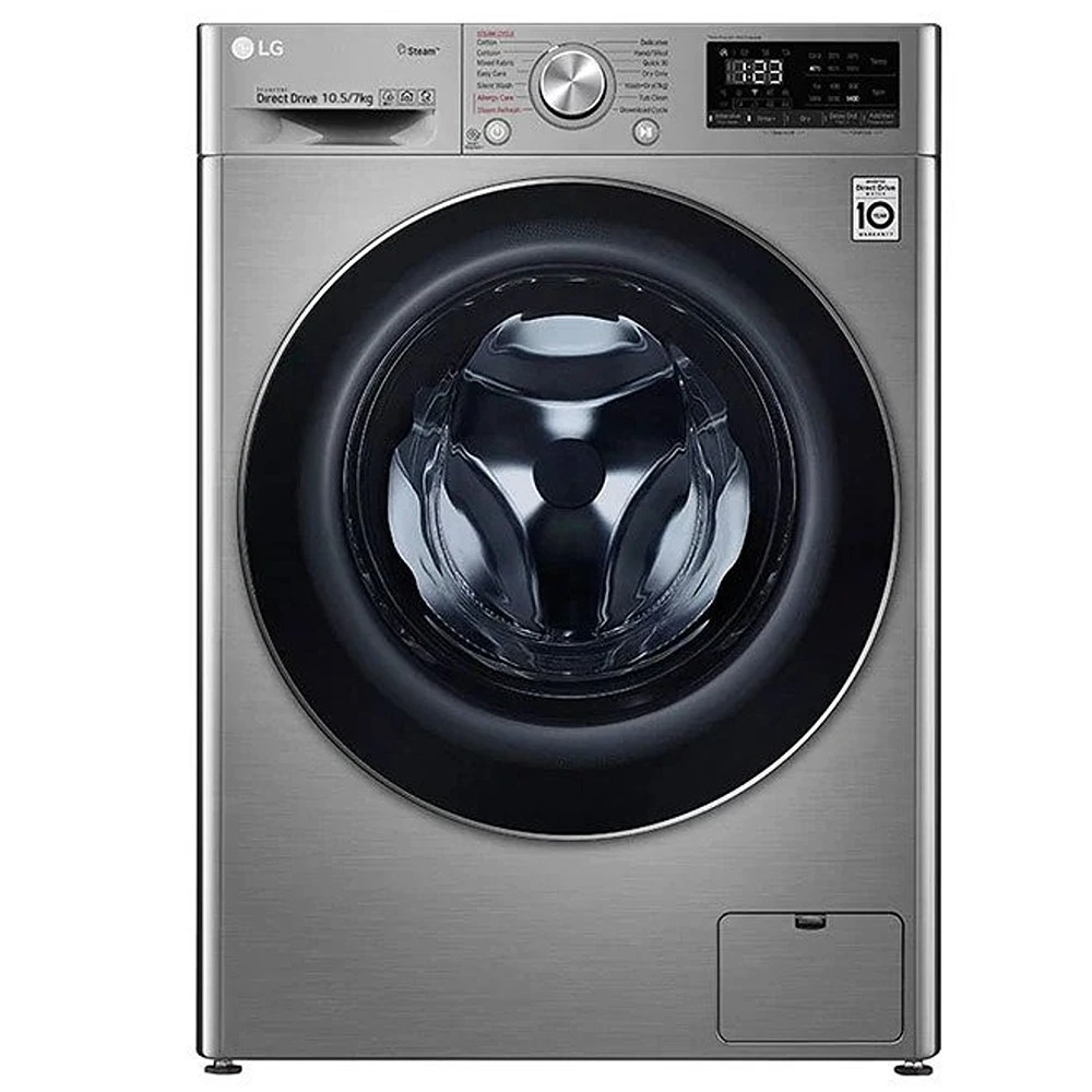 40303LG00020_0 Washer-Dryer LG F4V5RGP2T Silver - Image 1