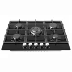 Hob Modern GG-90-BL-HOB Black Glass