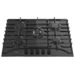 Hob Xper XHG70SB Black Glass