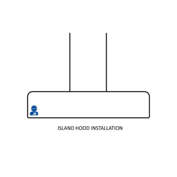 Island Hood Installation