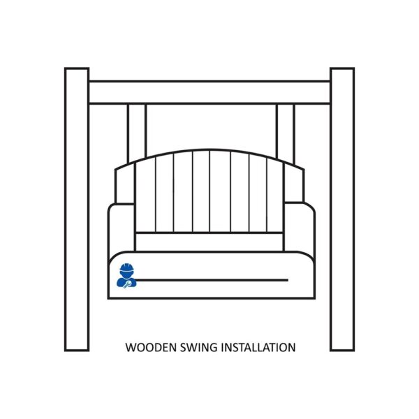 Wooden Swing Installation