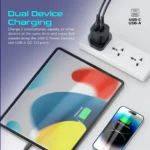 Charger Promate Powerport-25AC.EU BK Black - Image 3