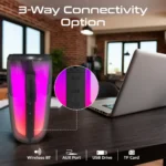 Portable Speaker Promate Lumitower Black - Image 2