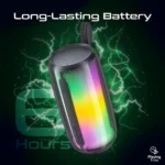 Portable Speaker Promate Lumitower Black - Image 5