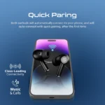 Earbuds Promate Propods Black - Image 5