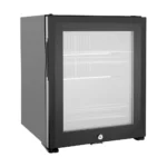 Refrigerator Crown CR-501 Black Glass