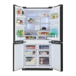 Refrigerator Sharp SJ-FS85V-BK5 Glass Black - Image 2