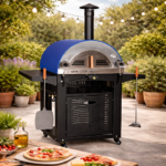 Pizza Oven Merhi 70 402 Brick Blue