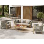 Outdoor Sofa Set AF Lola Teak