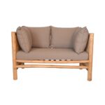 Sofa 2 Seater DI DF23-61 Straight Lines With Arms - Image 2