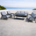 Outdoor Sofa Set Furniture 207-8 Grey