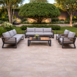 Outdoor Sofa Set Furnitue 22001-8 Grey