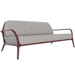 Outdoor Sofa Mowee Xaloc 3 Seater Brown & White - Image 3