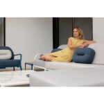 Corner+2tables +Armchair Mowee Xaloc Blue & White - Image 7