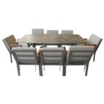 Out Dining Set BT Sinter Golf 1+8 Cappuccino - Image 3
