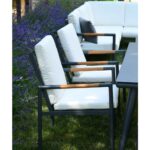 Outd Dining Set CC 1+6 C-J24002 Grey +Cush Off Wh - Image 5