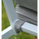 Outd Dining Set CC 1+6 C-J24002 White +Cush Grey - Image 5