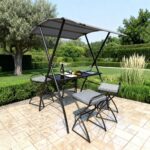 Bar Set FF 718A/719A + 4 Chairs