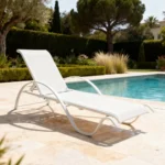 Sunlounger Furniture 13SL White