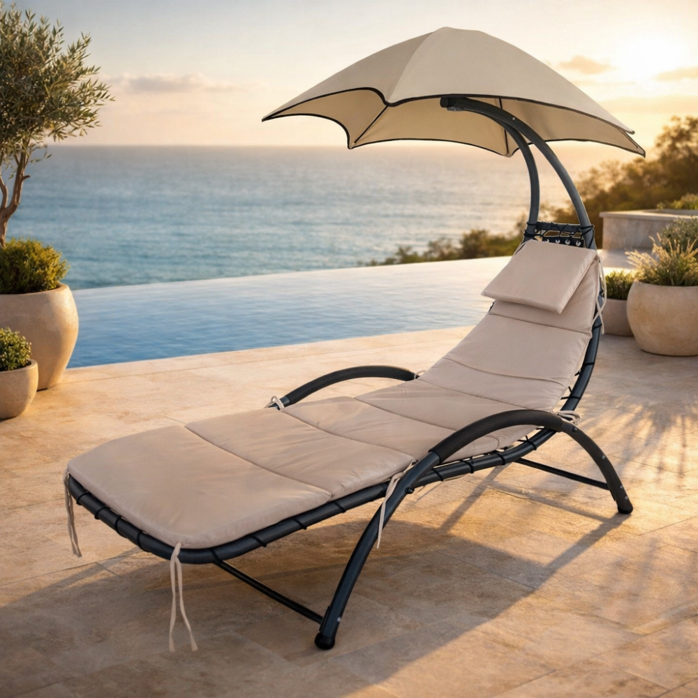 70108FUR0039 Hammock Furniture 1001-1 Beige - Image 1