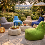 Outdoor Pouf CF Beige - Image 3