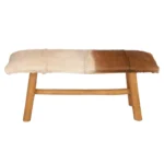 Bench DI DF21-44 Brown & White Fur - Image 2