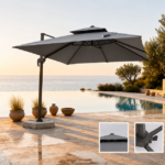 Umbrella PF 2320 Grey + Stone Base