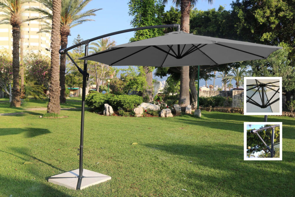 70201PF00023_0 Umbrella PF 1211 Banana Grey - Image 1