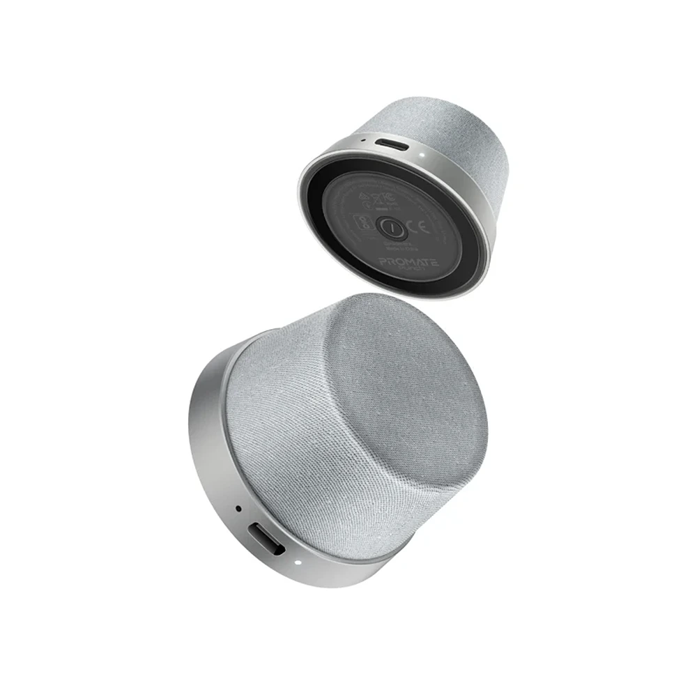 10802PRM0007_0 Portable Speaker Promate Punch Silver - Image 1