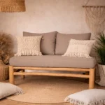 Sofa 2 Seater DI DF23-62 Straight Lines No Arms