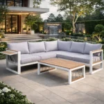 Outdoor Sofa Set Furniture 7088 Grey