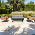 Outdoor Sofa Set Furniture 5059-5-GREY